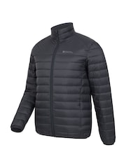 Mountain Warehouse Black Featherweight Down Mens Jacket - Image 3 of 5