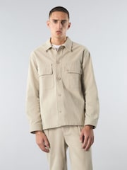 Pretty Green Stone Libertine 100% Cotton Overshirt - Image 1 of 3