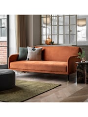Gallery Home Orange Enfield Sofa Bed - Image 1 of 9