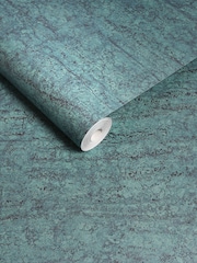 Graham & Brown Teal Vincenzo 10M Wallpaper - Image 3 of 4