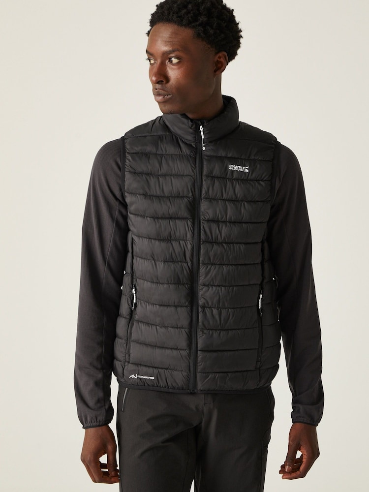 Regatta Black Hillpack II Lightweight Padded Gilet - Image 1 of 7