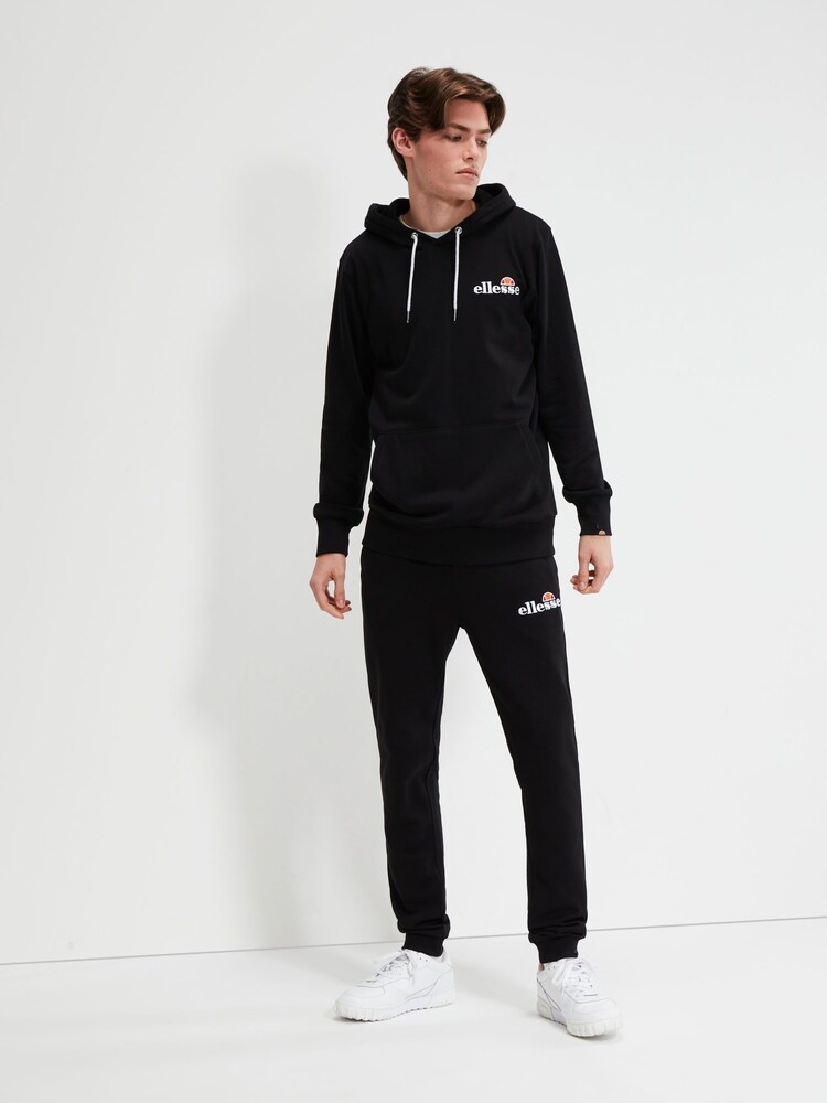Ellesse Mens 100% Cotton Neiro Black Joggers - Image 1 of 7