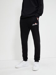 Ellesse Mens 100% Cotton Neiro Black Joggers - Image 3 of 7