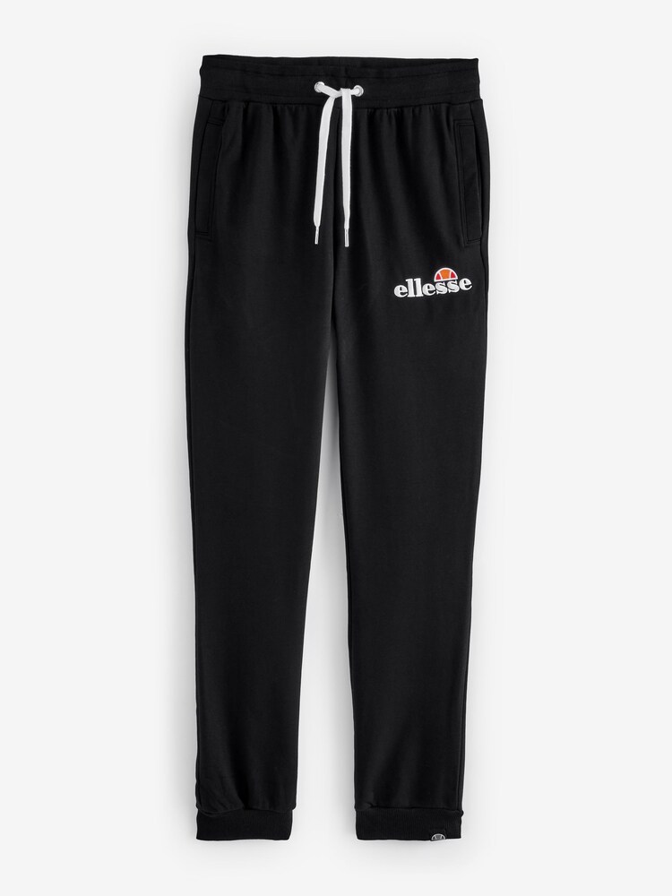 Ellesse Mens 100% Cotton Neiro Black Joggers - Image 7 of 7