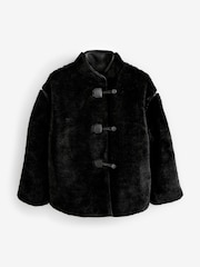 Black Borg Duffle Fleece Jacket - Image 5 of 5