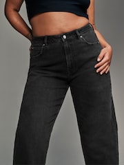 Black Authentic Barrel Hourglass Jeans - Image 4 of 7