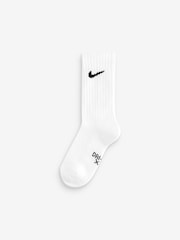 Nike White Little Kids Performance Crew Socks 6 Pack - Image 3 of 7