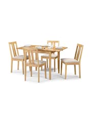 Julian Bowen Natural Rufford Chairs Set Of 2 - Image 3 of 3