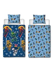 Character World Lego Ninjago True Single Rotary Duvet Cover - Image 4 of 6