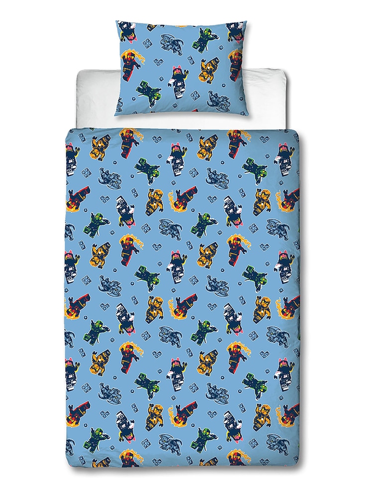 Character World Lego Ninjago True Single Rotary Duvet Cover - Image 6 of 6