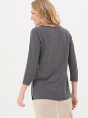 FatFace Grey Porter T-Shirt - Image 2 of 4
