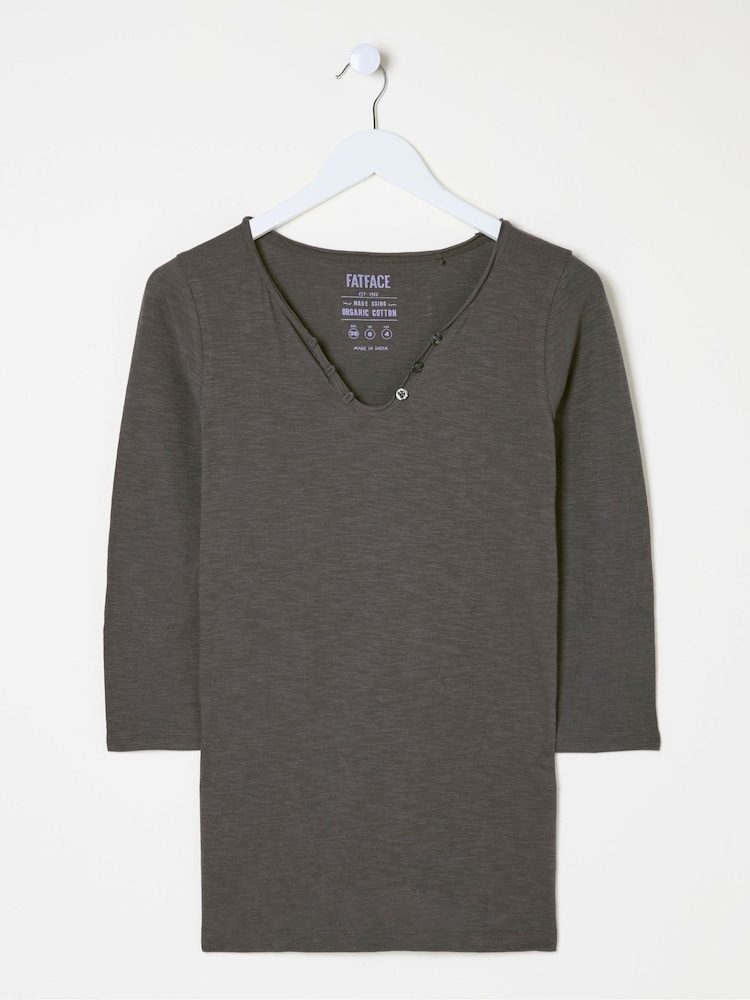 FatFace Grey Porter T-Shirt - Image 4 of 4