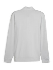 Puma Grey Pure Colourblock Golf Quarter Zip Mens Top - Image 1 of 1