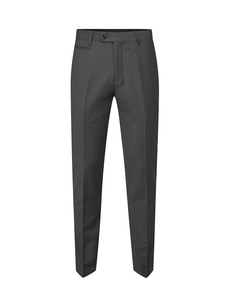 Skopes Dark Grey Tailored Fit Madrid Suit: Trousers - Image 3 of 4