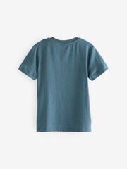 Hype. Boys Grey Script 100% Cotton T-Shirt - Image 7 of 8