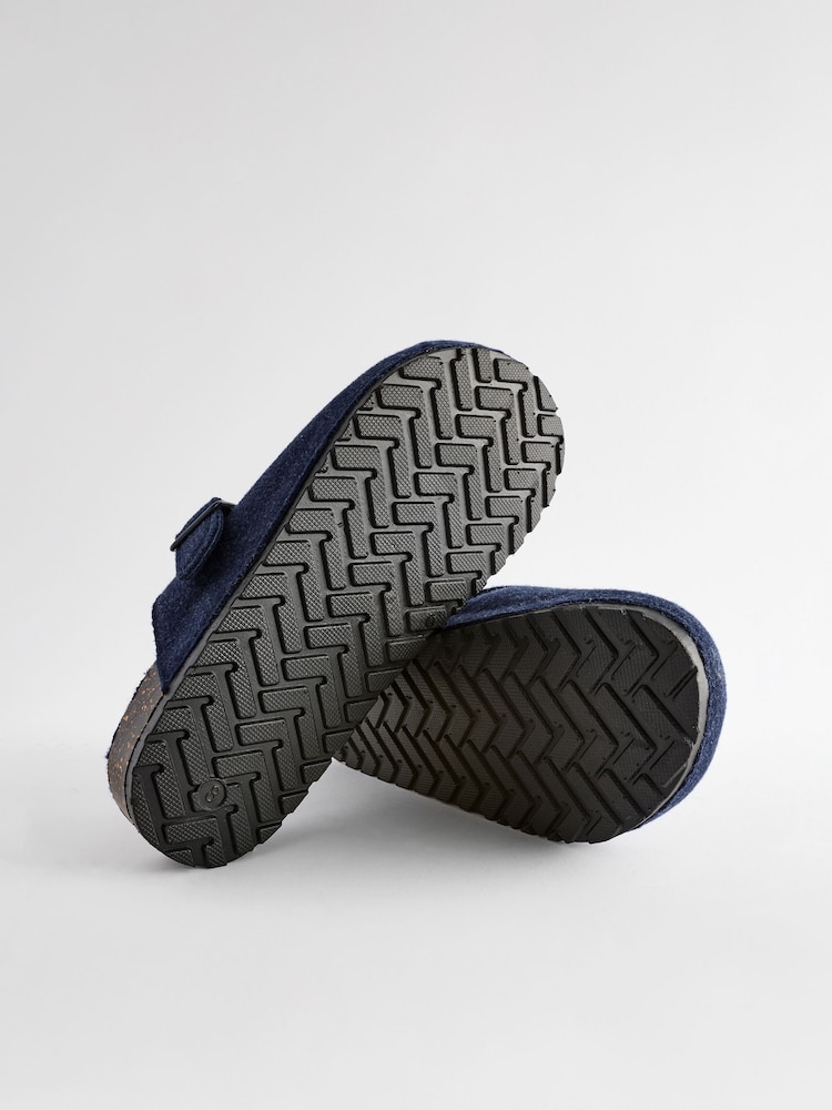 marine - Chaussons mules à boucle - Image 6 of 7