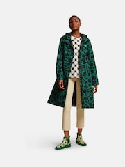 Regatta Green Orla Kiely Trench Longline Waterproof Jacket - Image 4 of 8