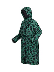 Regatta Green Orla Kiely Trench Longline Waterproof Jacket - Image 6 of 8