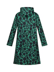 Regatta Green Orla Kiely Trench Longline Waterproof Jacket - Image 8 of 8
