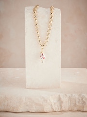 Cath Kidston Gold Tone Mushroom Necklace - Image 1 of 5