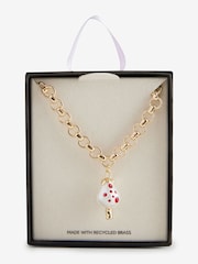 Cath Kidston Gold Tone Mushroom Necklace - Image 3 of 5
