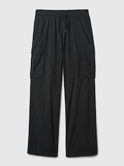 Gap Black Nylon Cargo Trousers - Image 5 of 5