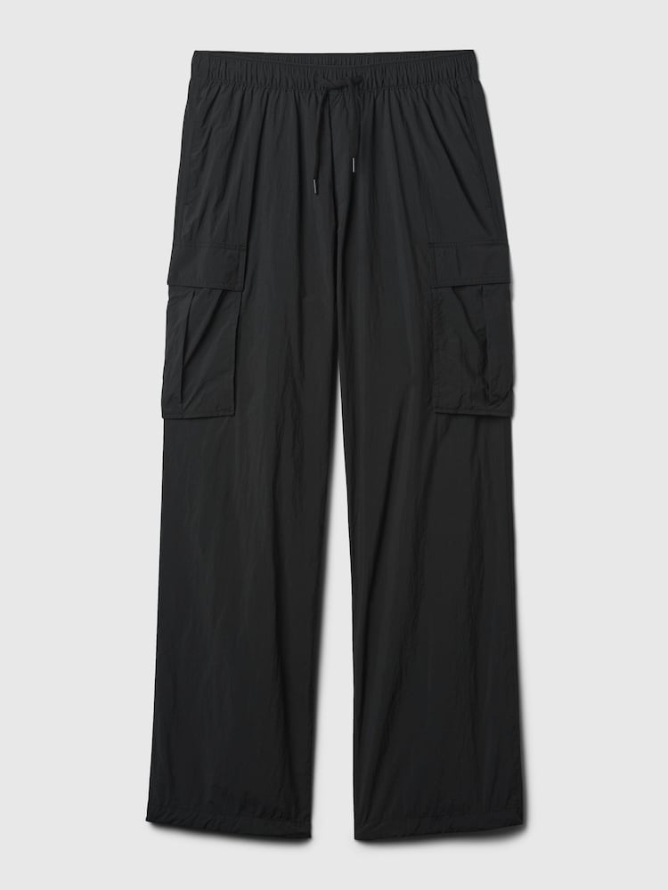 Gap Black Nylon Cargo Trousers - Image 5 of 5