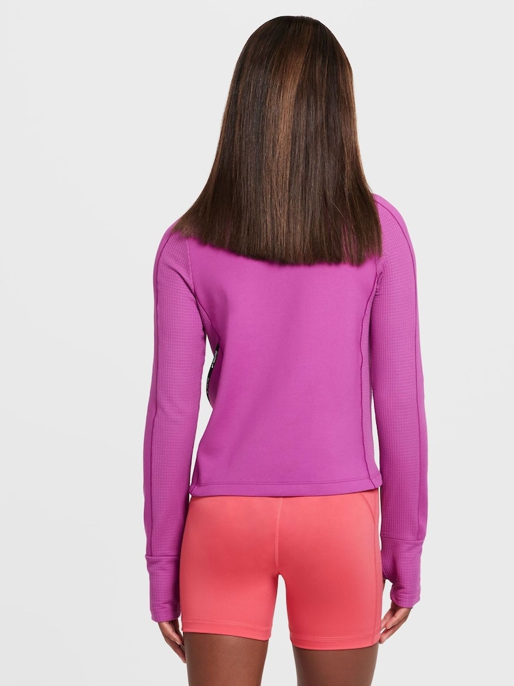 Nike Pro Therma-FIT Long-Sleeve Half Zip Training Top - Image 2 of 7