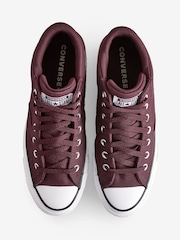 Converse Red Chuck Taylor All Star Malden Street Trainers - Image 8 of 9