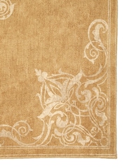 Laurence Llewelyn-Bowen Gold Sarabande Washable Flat Weave Rug - Image 4 of 6