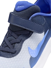 Nike Grey Blue Junior Revolution 7 Trainers - Image 7 of 8