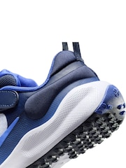 Nike Grey Blue Junior Revolution 7 Trainers - Image 8 of 8