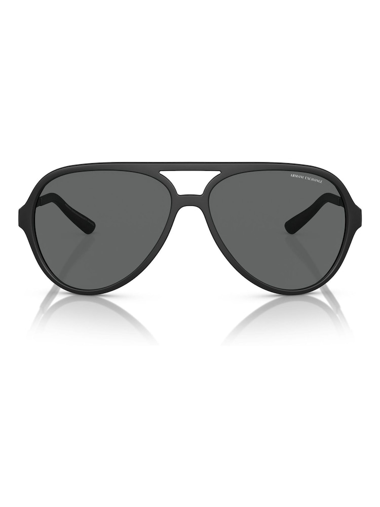 Armani Exchange Ax4133S Phantos Black Sunglasses - Image 1 of 5