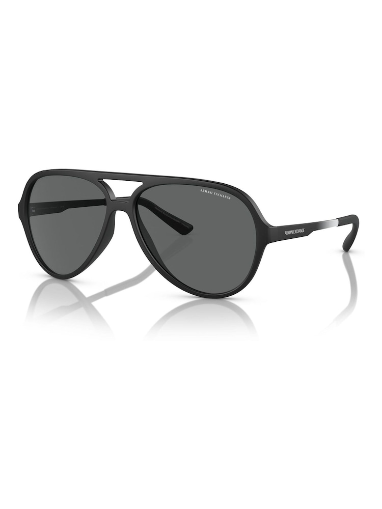 Armani Exchange Ax4133S Phantos Black Sunglasses - Image 1 of 4