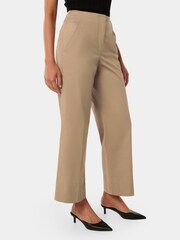 Forever New Cream Cassandra Cropped Straight Joggers - Image 4 of 5