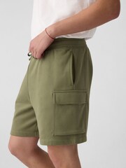 Gap Green Sweat Cargo Shorts - Image 2 of 6