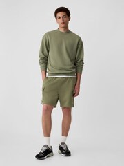 Gap Green Sweat Cargo Shorts - Image 3 of 6