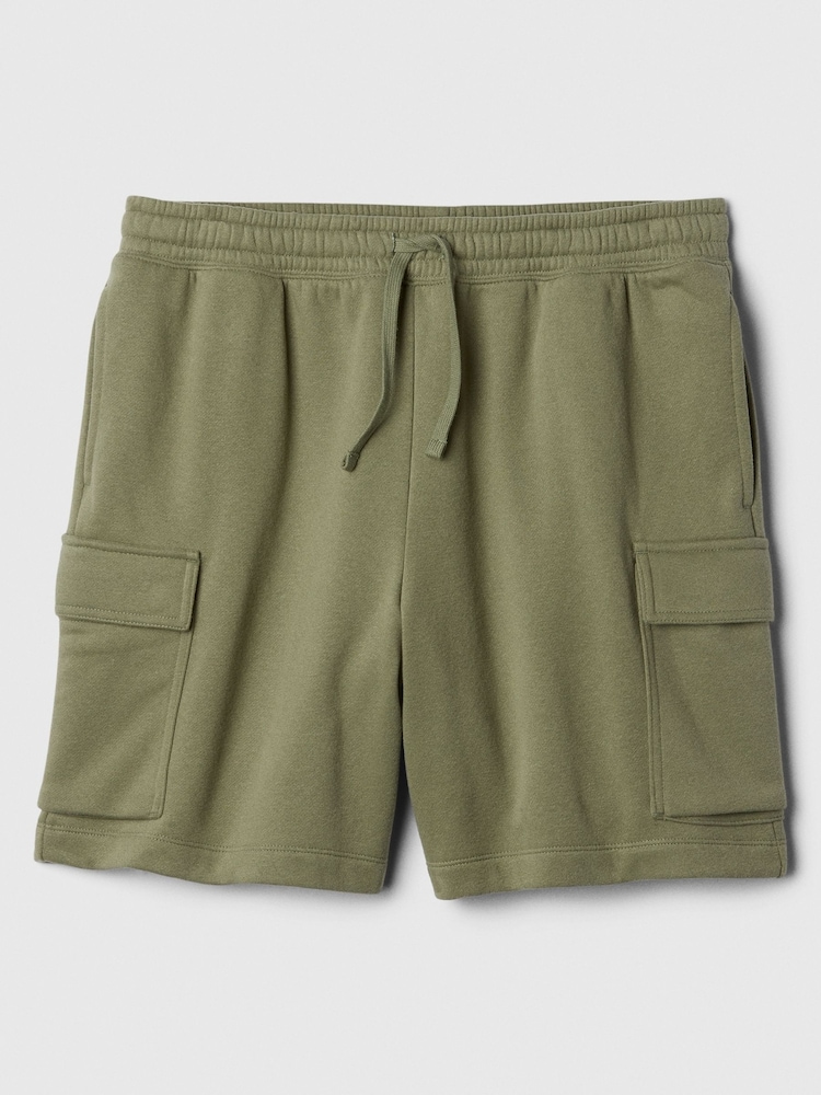 Gap Green Sweat Cargo Shorts - Image 6 of 6 Gap Green Sweat Cargo Shorts - Image 6 of 6