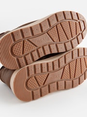 Tan Brown Zip Up Sports Boots - Image 5 of 6