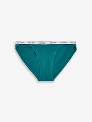 أخضر - ملابس داخلية متينة مزينة بشعار من Calvin Klein - صورة 1 من 1