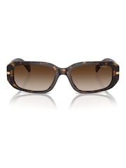 Ralph By Ralph Lauren Ra5311U Oval Brown Sunglasses - Image 1 of 5