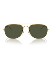Ray-Ban Gold Tone Bain Bridge Rb3735 Pillow Sunglasses - Image 3 of 7