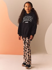 Animal 1 Pack Rib Flare Leggings (3-16yrs) - Image 2 of 7