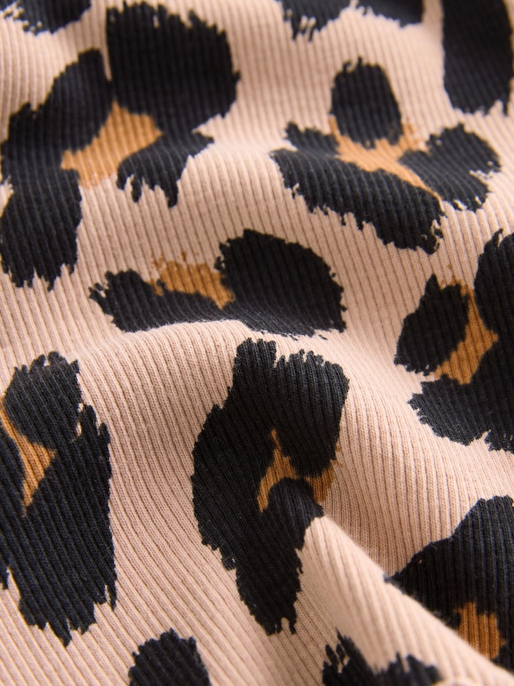 Animal 1 Pack Rib Flare Leggings (3-16yrs) - Image 7 of 7