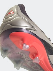 adidas Metallic Predator Pro Firm Ground Boots - Image 8 of 11