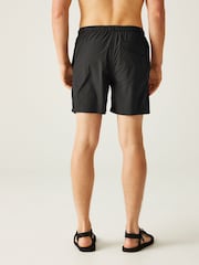 Regatta Black Mens Mackleyna Swim Shorts - Image 2 of 8