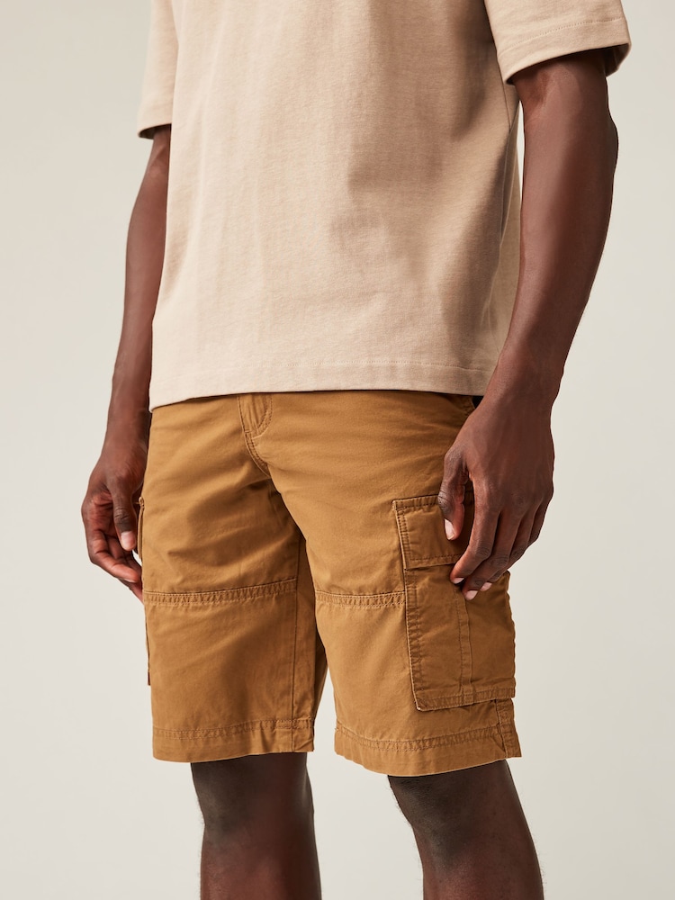 Коричневый - JACK & JONES 100% Cotton Cargo Utility Shorts - Изображение 1 из 6 Коричневый - JACK & JONES 100% Cotton Cargo Utility Shorts - Изображение 1 из 6