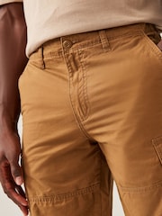 Коричневый - JACK & JONES 100% Cotton Cargo Utility Shorts - Изображение 5 из 6