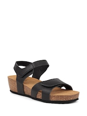 Negro - Jones Bootmaker Joanie Leather Sandals - Imagen 3 de 6