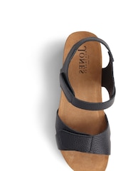 Negro - Jones Bootmaker Joanie Leather Sandals - Imagen 5 de 6